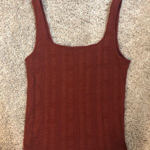 American Eagle Rust Colored Tank Top